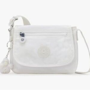 NWT Kipling Sabian U Crossbody White Crossbody Bag